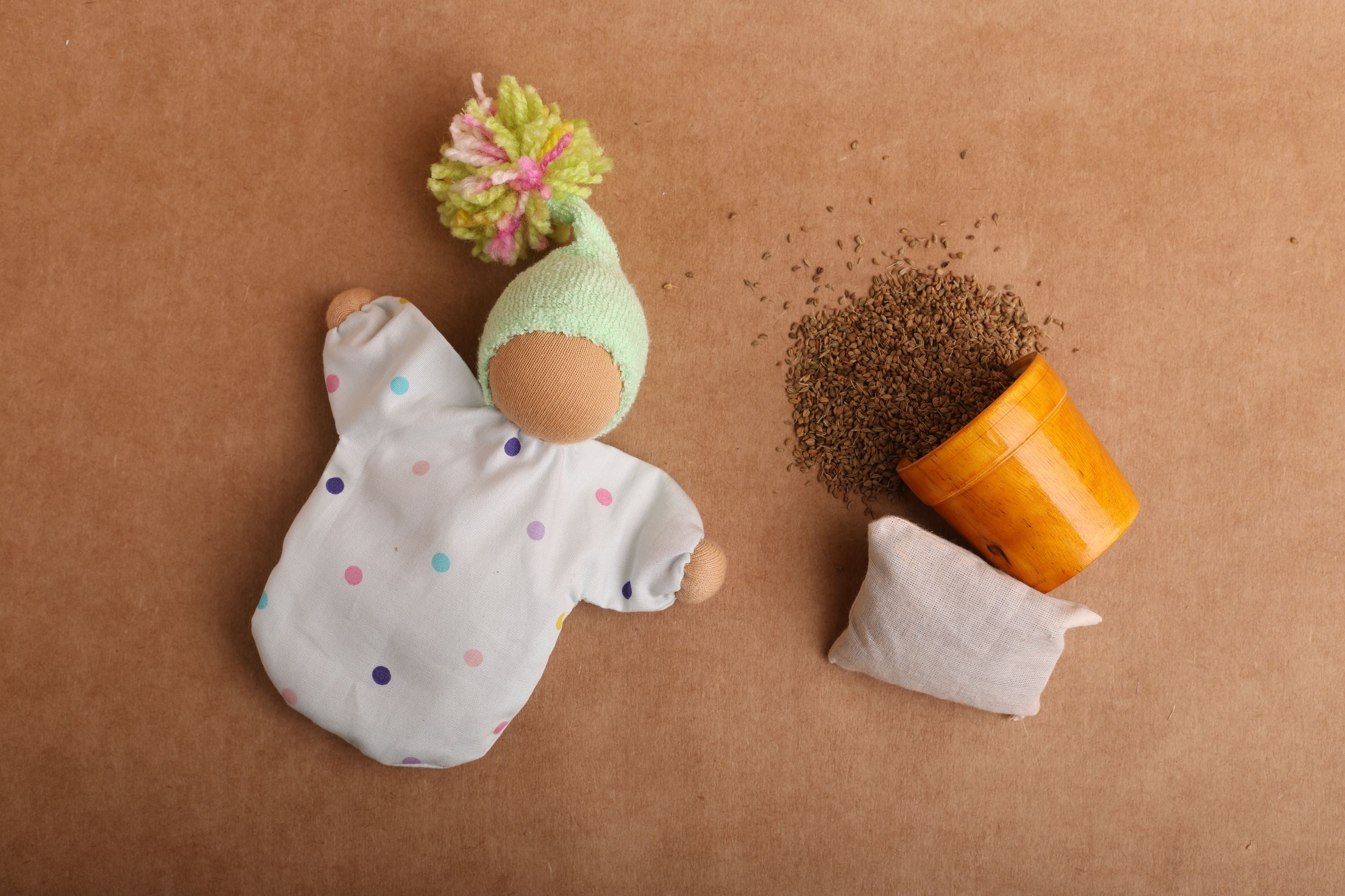 Ajwain Comfort Doll – Soft Aromatic Doll for Babies