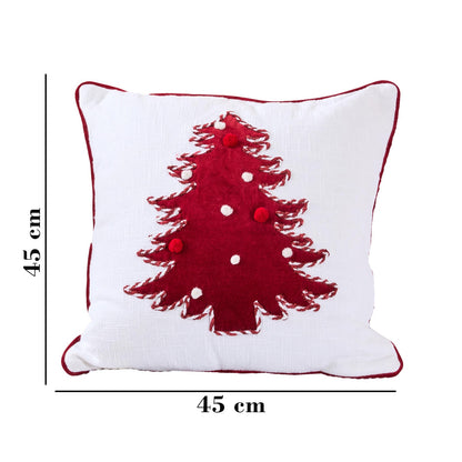 Festive Pine Charm Cushion | Holiday Inspired Decorative Cushion