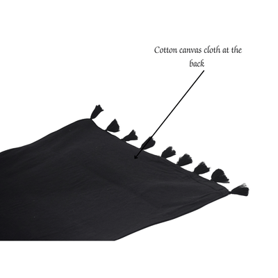 Bamboo Bed Mat Monochrome Jacquard Mystical Weave – Elegant Decor