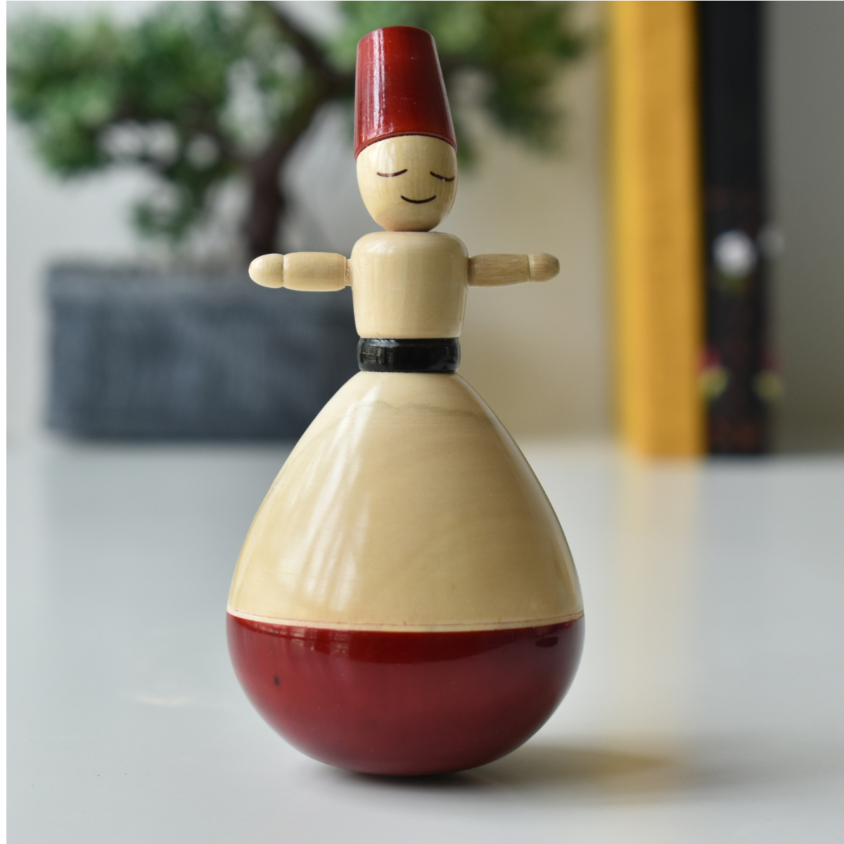 Handcrafted Channapatna Sufi Dancing Doll