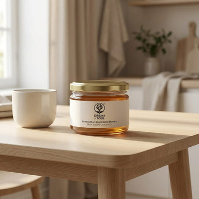 Sundarban Mangrove Honey Raw & Unprocessed 450g | Pure Natural