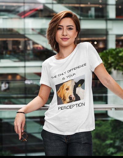 White Cotton T-Shirt | Unisex Relaxed Fit Graphic Tee