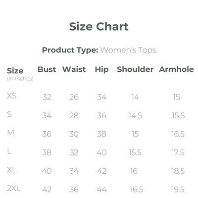bl:sizechart | Size Chart