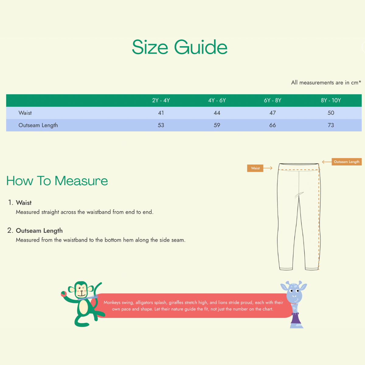 bl:sizechart | Size Chart