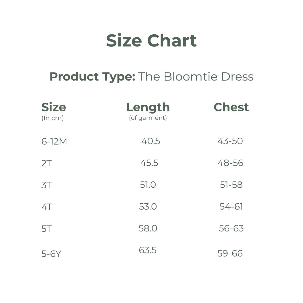 bl:sizechart | Size Chart