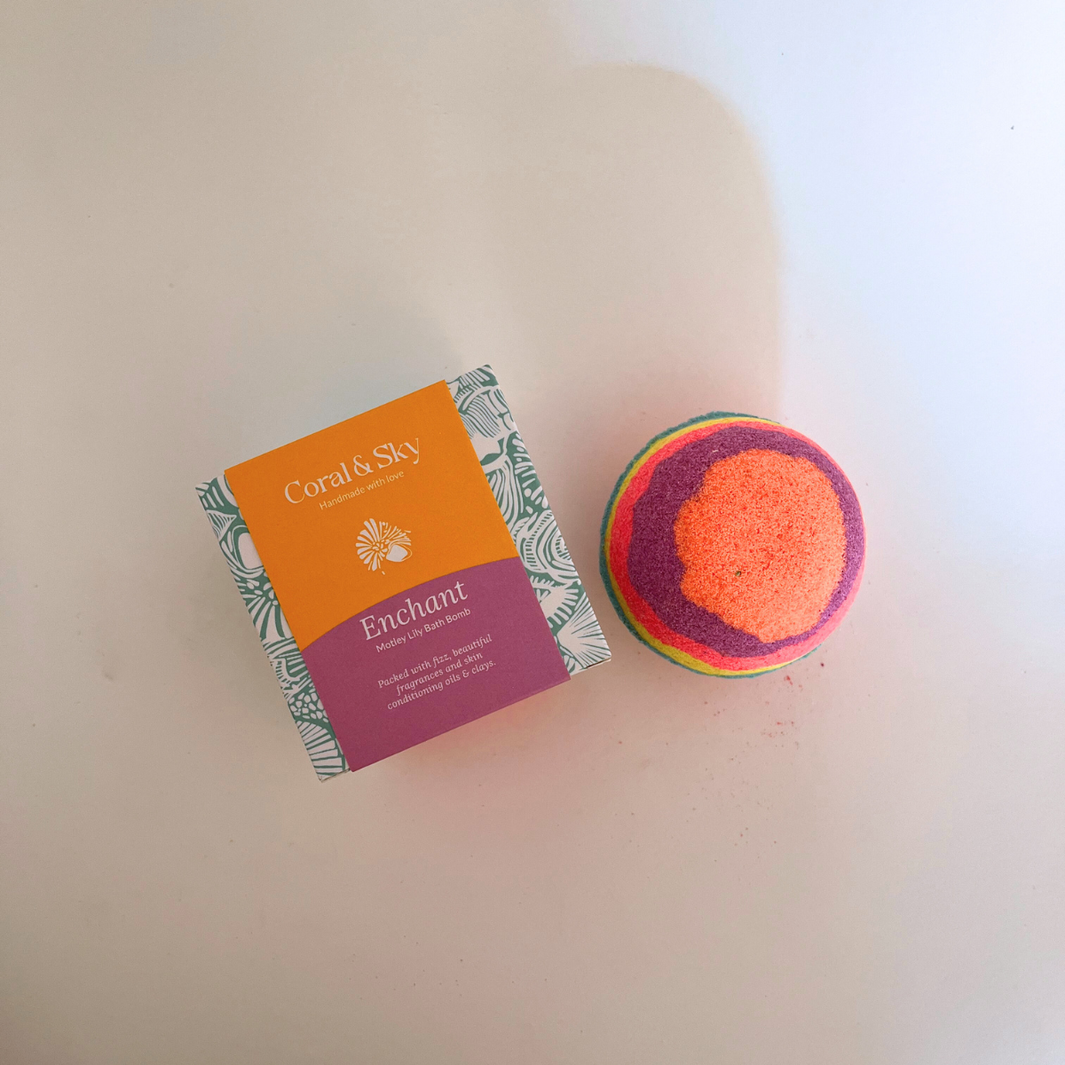 Fresh Lily Fragrance Motley Bath Bomb