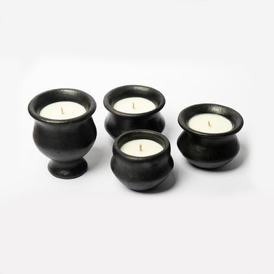 Longpi Traditional Hampai With Base Centrepiece Soy Candle