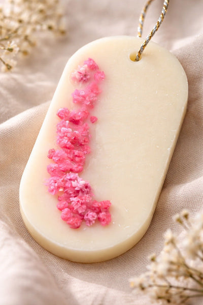 2 Beeswax Wax Wardrobe Fragrance Bars - Fasli Rose & Jasmine Blooms – Wax Sachets & Fragrance on Brown Living™. SKU: SN2589SN2590. Img 5.