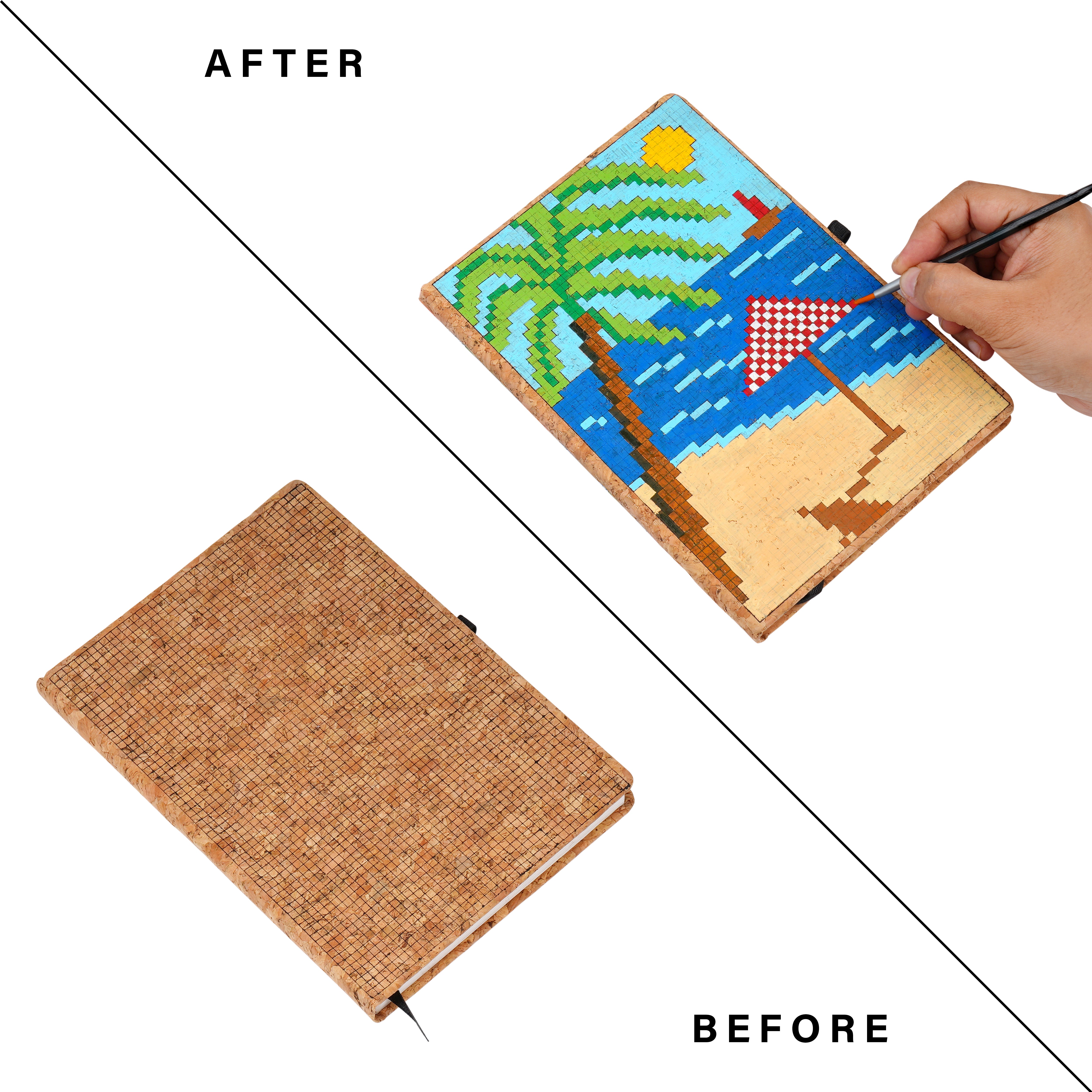 Pixel Art Diary Painting DIY Kit