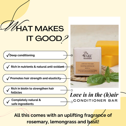 Hair Care Kit: Moisturizing Shampoo & Nourishing Conditioner Bar