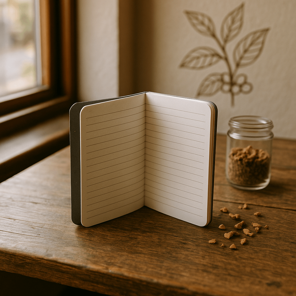 3 Pack - Coffee Husk Cover Pocket Diary A6 with 64 FSC Ruled Pages – Notebooks & Notepads by The Urban Nordic available on Brown Living™. . SKU: DGCFSBFSCRD - A6 - 3. Img 6.
