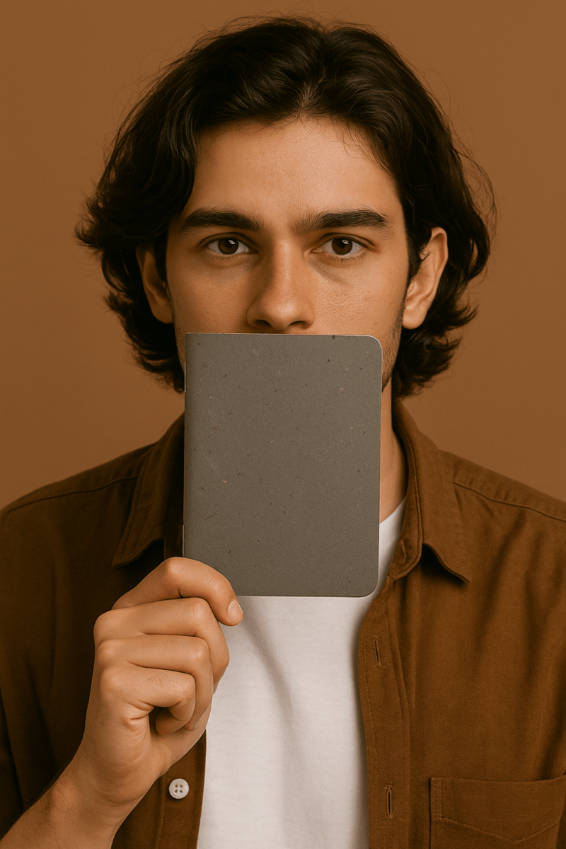 3 Pack - Coffee Husk Cover Pocket Diary A6 with 64 FSC Ruled Pages – Notebooks & Notepads by The Urban Nordic available on Brown Living™. . SKU: DGCFSBFSCRD - A6 - 3. Img 5.