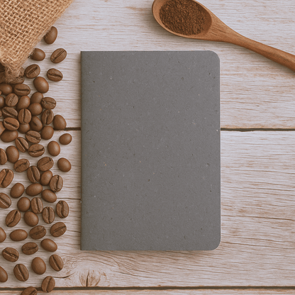 3 Pack - Coffee Husk Cover Pocket Diary A6 with 64 FSC Ruled Pages – Notebooks & Notepads by The Urban Nordic available on Brown Living™. . SKU: DGCFSBFSCRD - A6 - 3. Img 4.