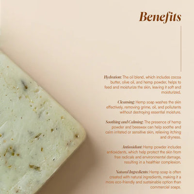 Hemp Soap Bar- 110g