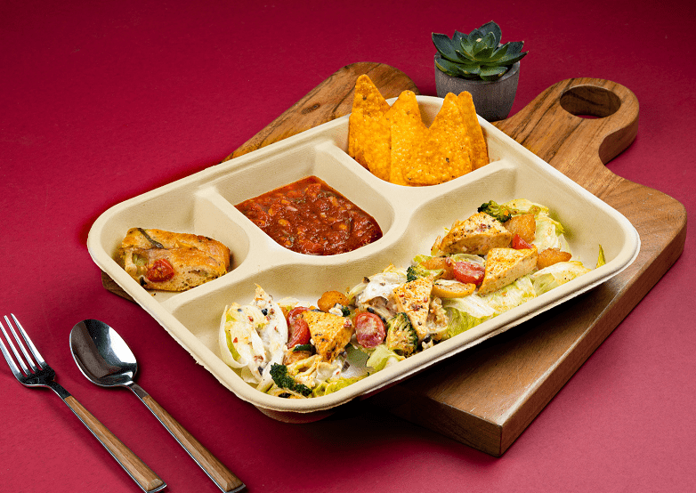 5 Compartment Meal Trays – Trays & Platters on Brown Living™. SKU: CLEC-72. Img 15.