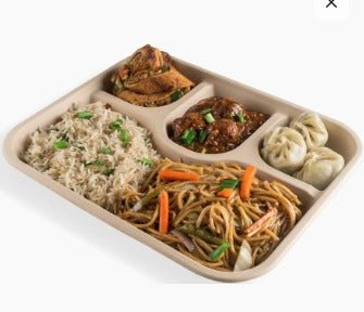 5 Compartment Meal Trays – Trays & Platters on Brown Living™. SKU: CLEC-72. Img 8.