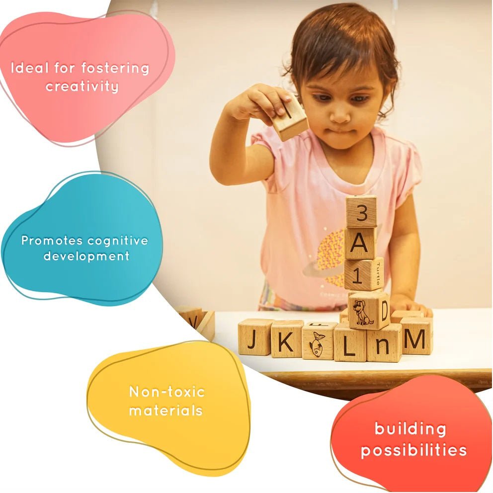 5 - in - 1 English Learning Blocks – Educational Toy for Kids – Learning & Educational Toys on Brown Living™. SKU: Eng - alph. Img 2.