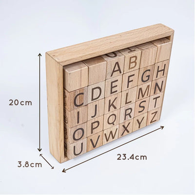 5 - in - 1 English Learning Blocks – Educational Toy for Kids – Learning & Educational Toys on Brown Living™. SKU: Eng - alph. Img 6.
