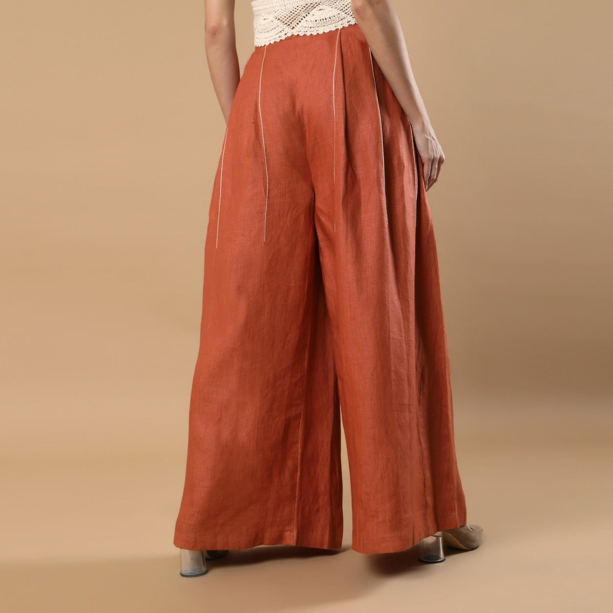 Aspen | Hemp Pants | Rust