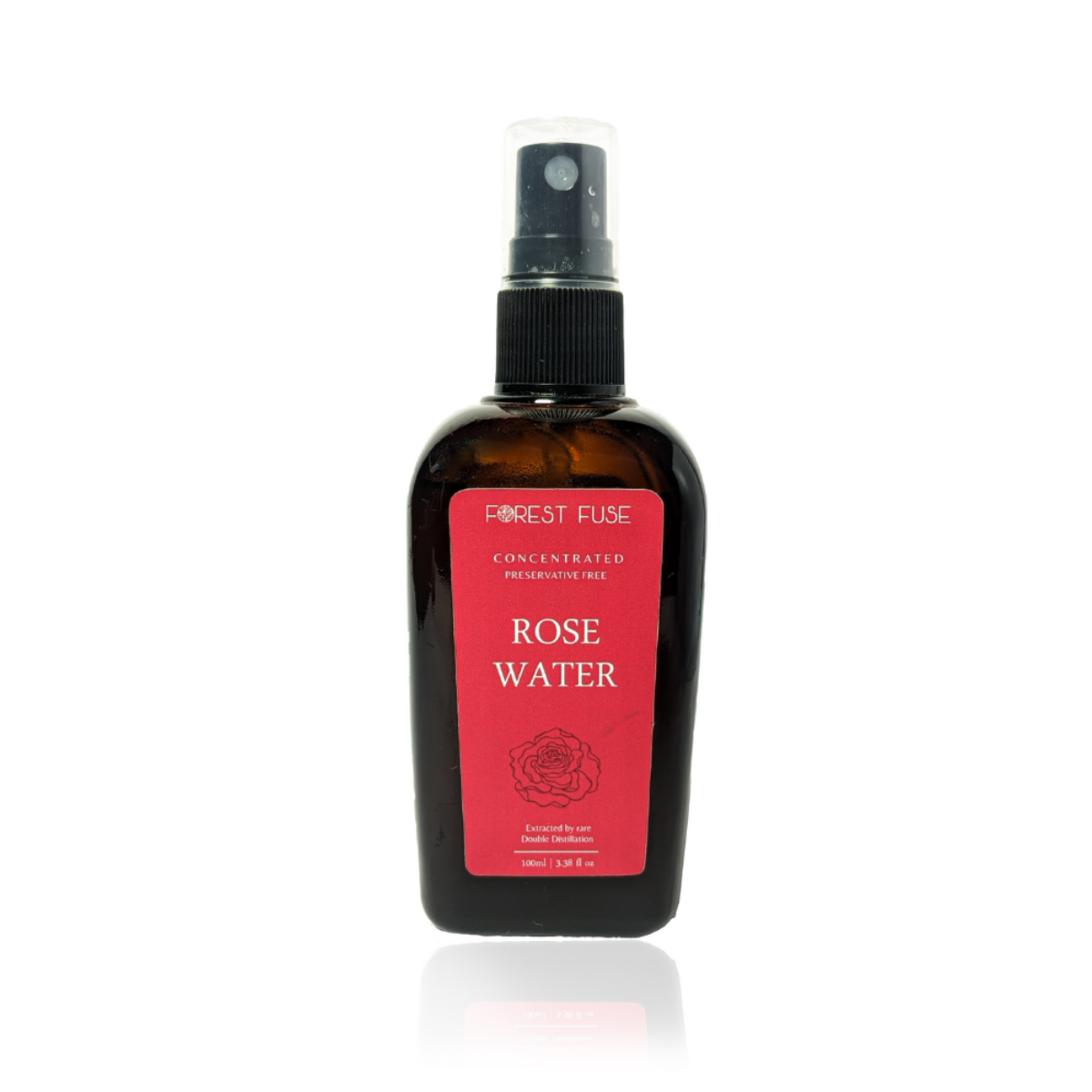 Concentrated Double Distilled Pure Rose Water | No Preservatives | Verified Sustainable by Brown Living™