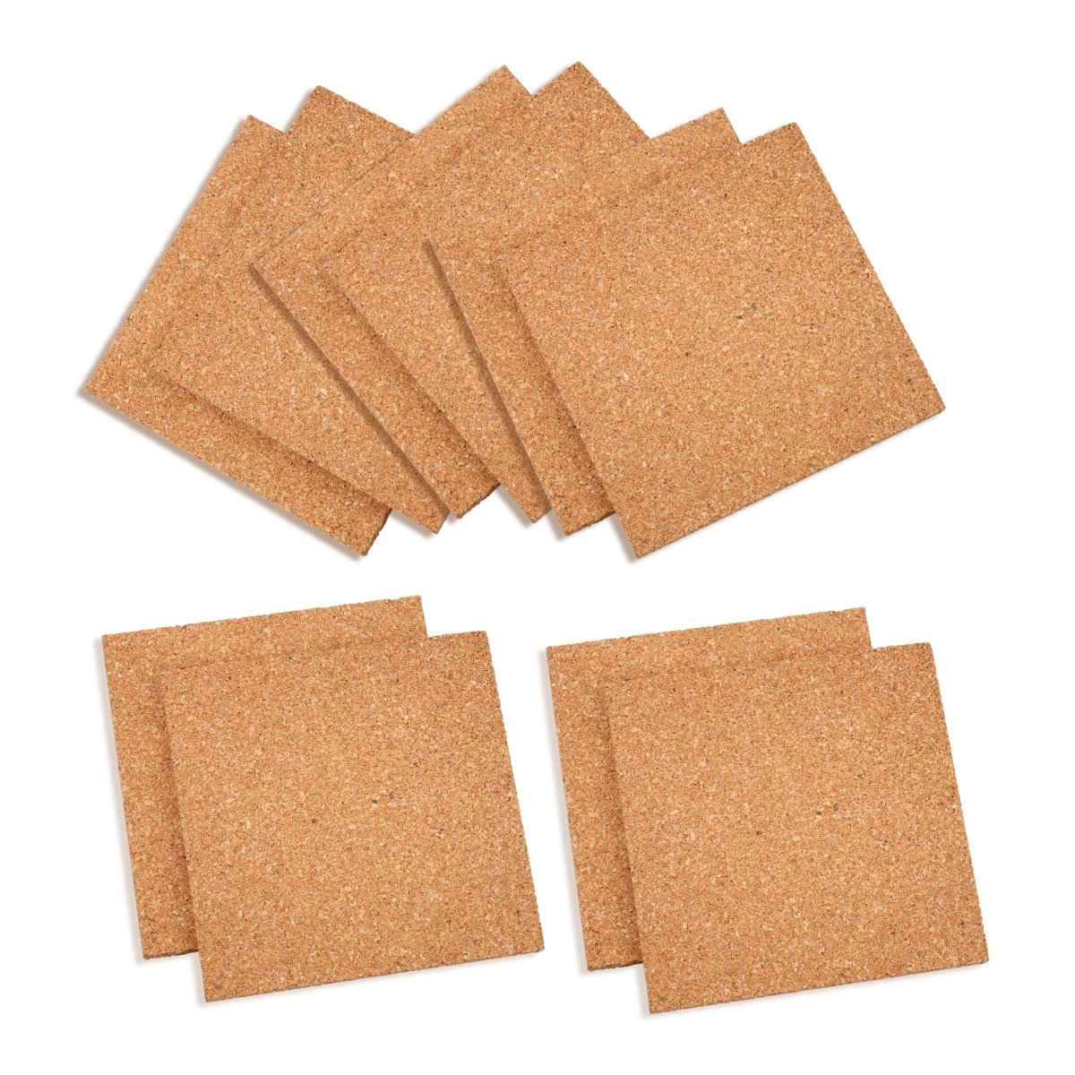 6 X 6 Square Cork Board Pack Of 10 – Home Decor by The Cork Studio available on Brown Living™. . SKU: TCS - 27. Img 1.