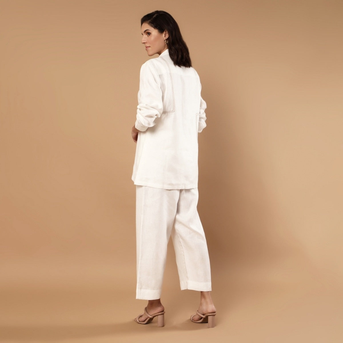 Ember | Hemp Co-ord Set | White