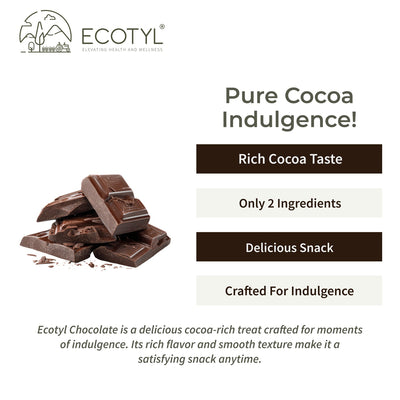 70% Dark Chocolate | Rich Cocoa | Premium Indulgence | 40g – Chocolates on Brown Living™. SKU: ECOTYL00054. Img 2.