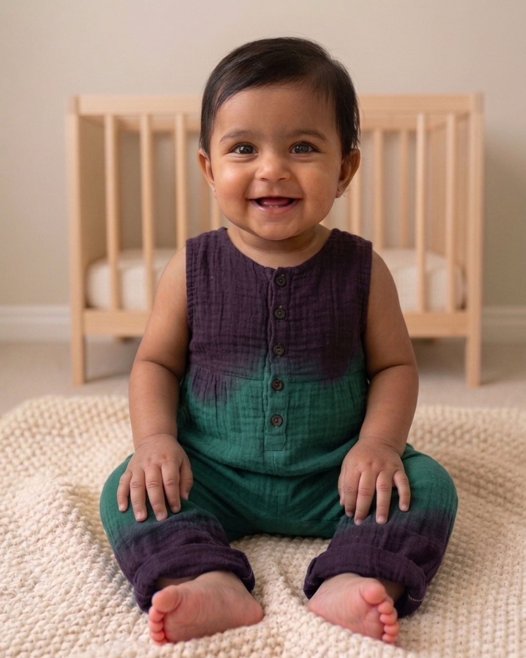 Ayurvastra Onesie for Babies – Gentle Care for Eczema-Prone Skin