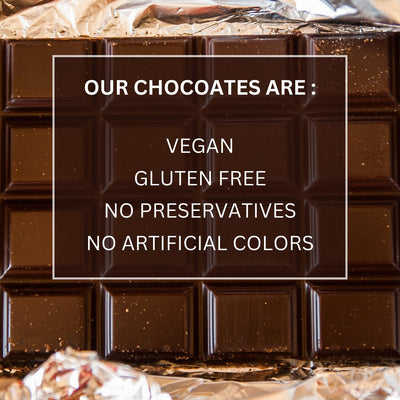 80% Cocoa Dark Chocolate | Naturally Sweetened With Jaggery – Chocolates on Brown Living™. SKU: 8931500357108. Img 5.