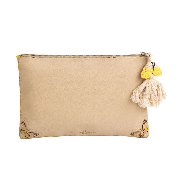 Upcycled Artisan Clutch – Stylish and Sustainable