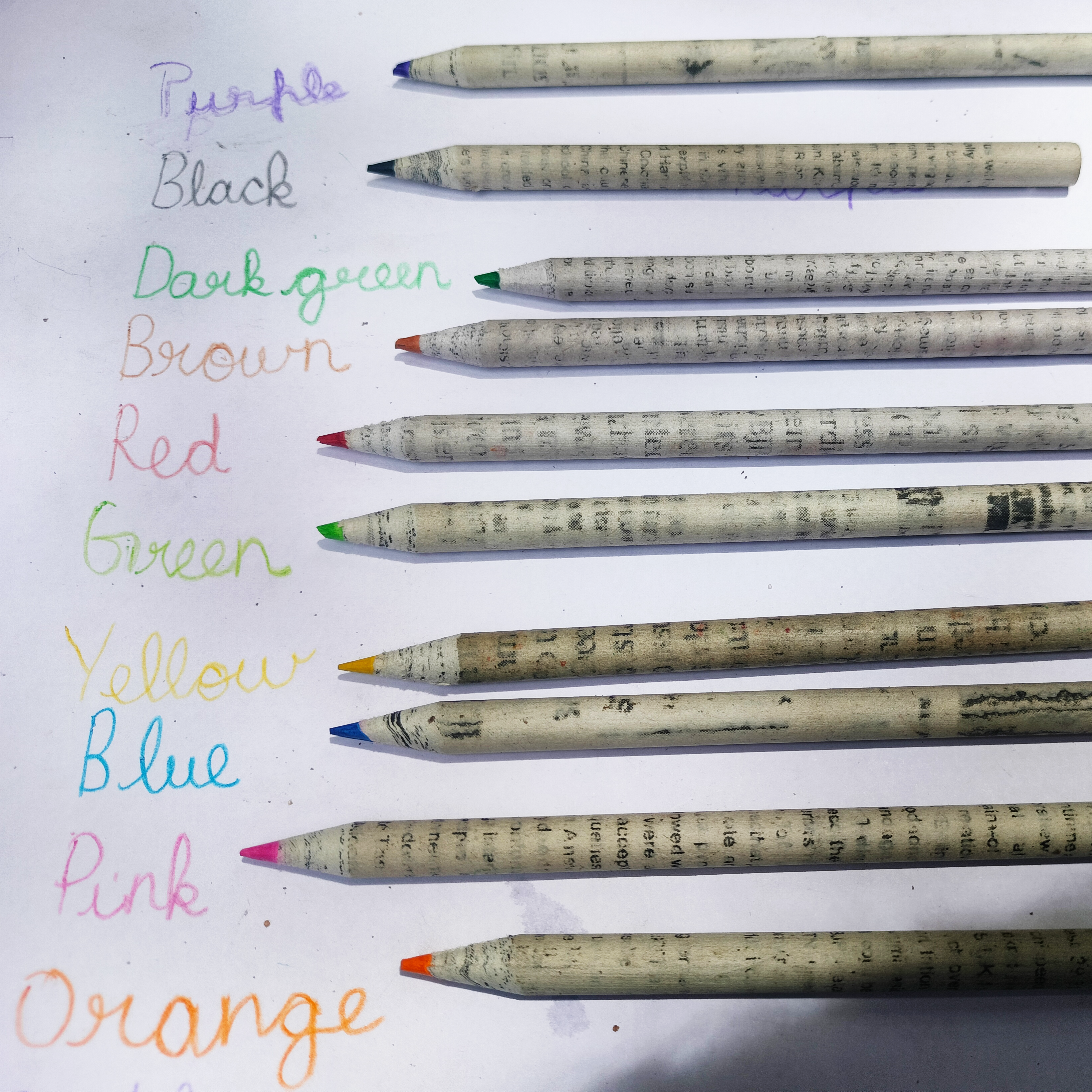 Upcycled Color Pencil – Sustainable & Vibrant Coloring