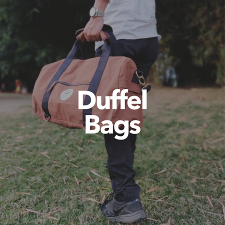 Sustainable Travel Duffel Bags