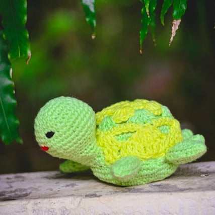 Tory Turtle Handcrafted Crochet Soft Toy