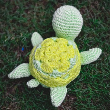 Tory Turtle Handcrafted Crochet Soft Toy