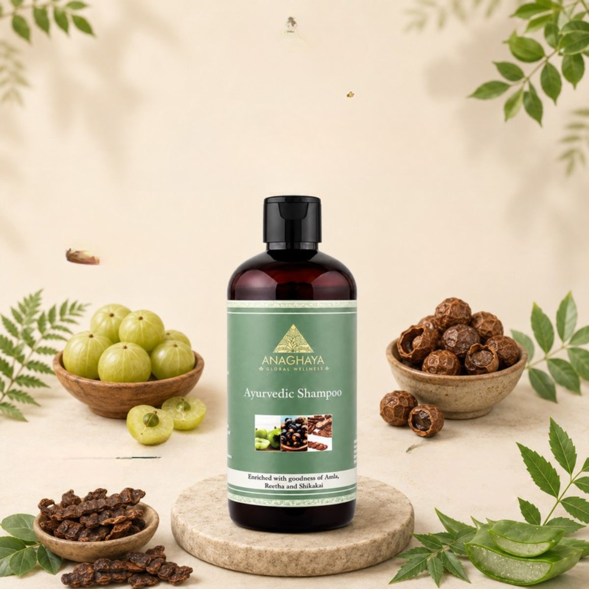 Ayurvedic Shampoo for Healthy Hair | Gentle Herbal Hair Cleanser