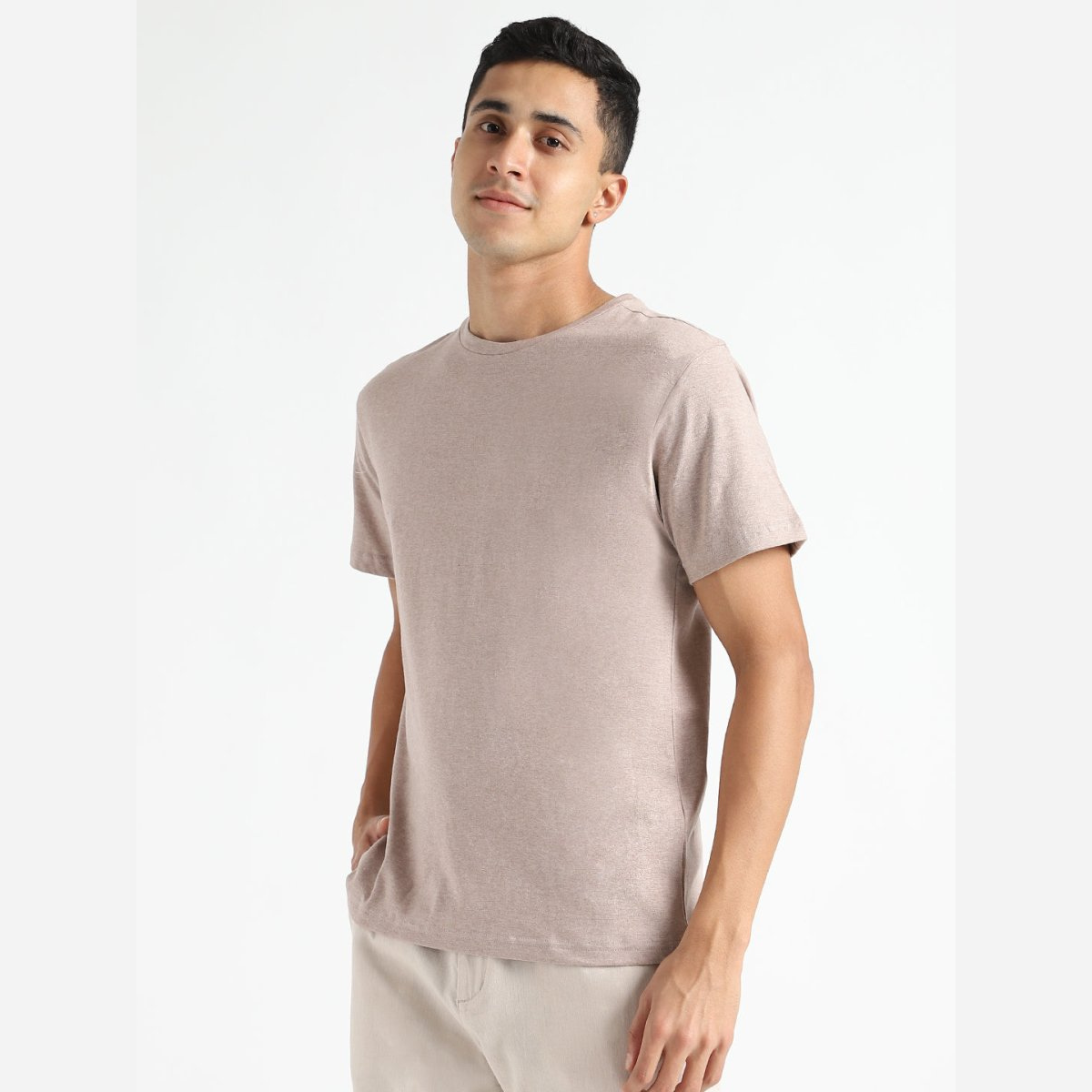 Soil Brown T-shirt - Organic Cotton & Naturally Fiber Dyed