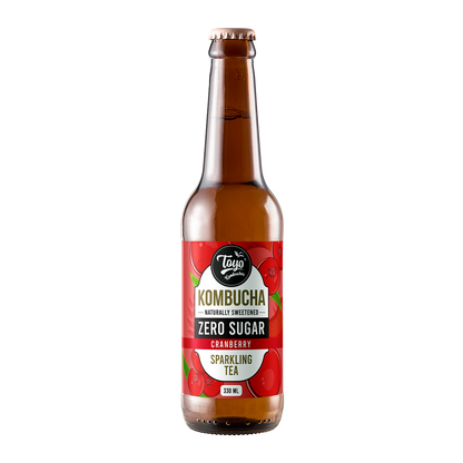 Zero Sugar Cranberry Kombucha -330ml