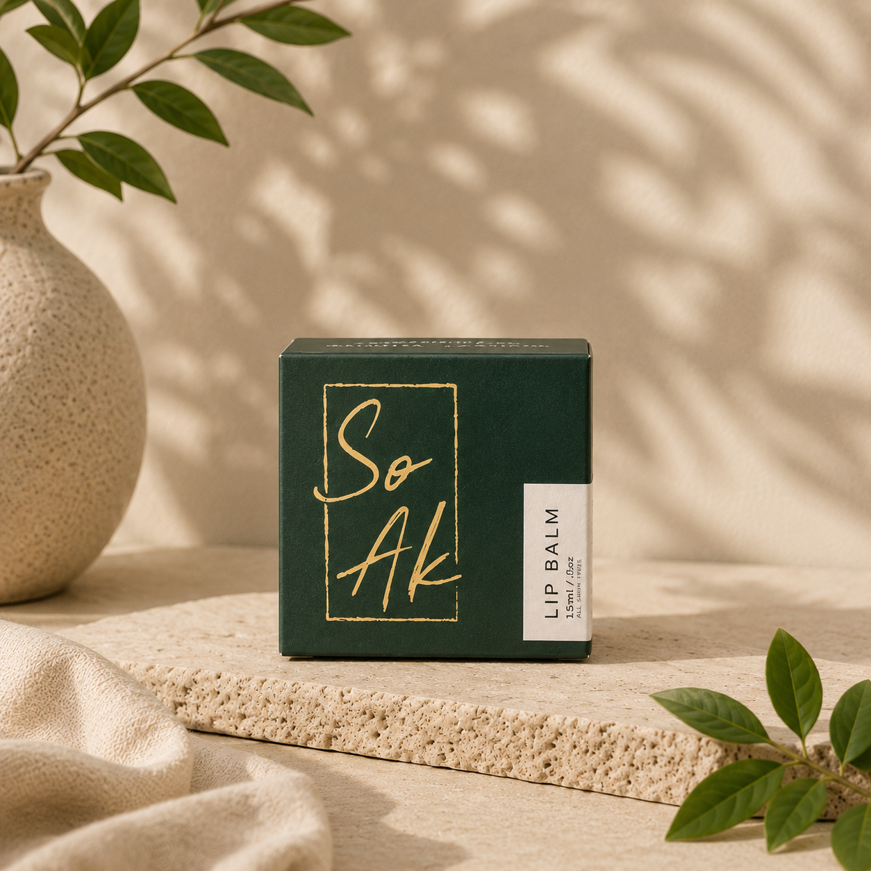 Natural Fresh Spearmint Lip Balm | Soothing & Hydrating | 15g