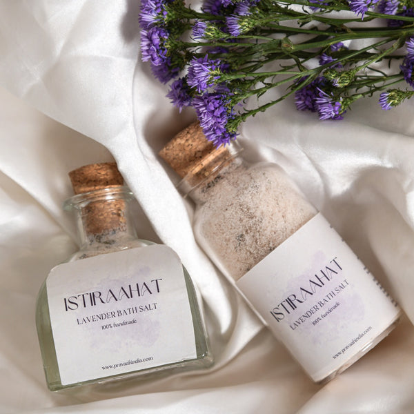 Lavender Bath Salt with Pure Essential Oil
