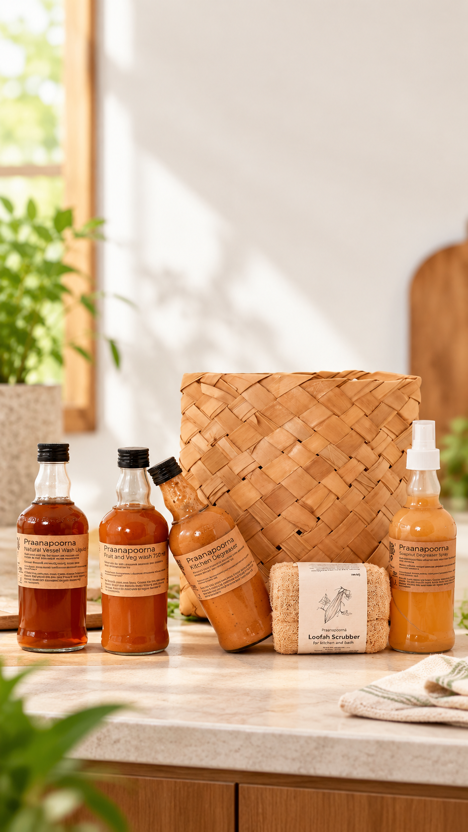 Kitchen Care Pack | food-safe plant based Soapnut degreasers, cleaners