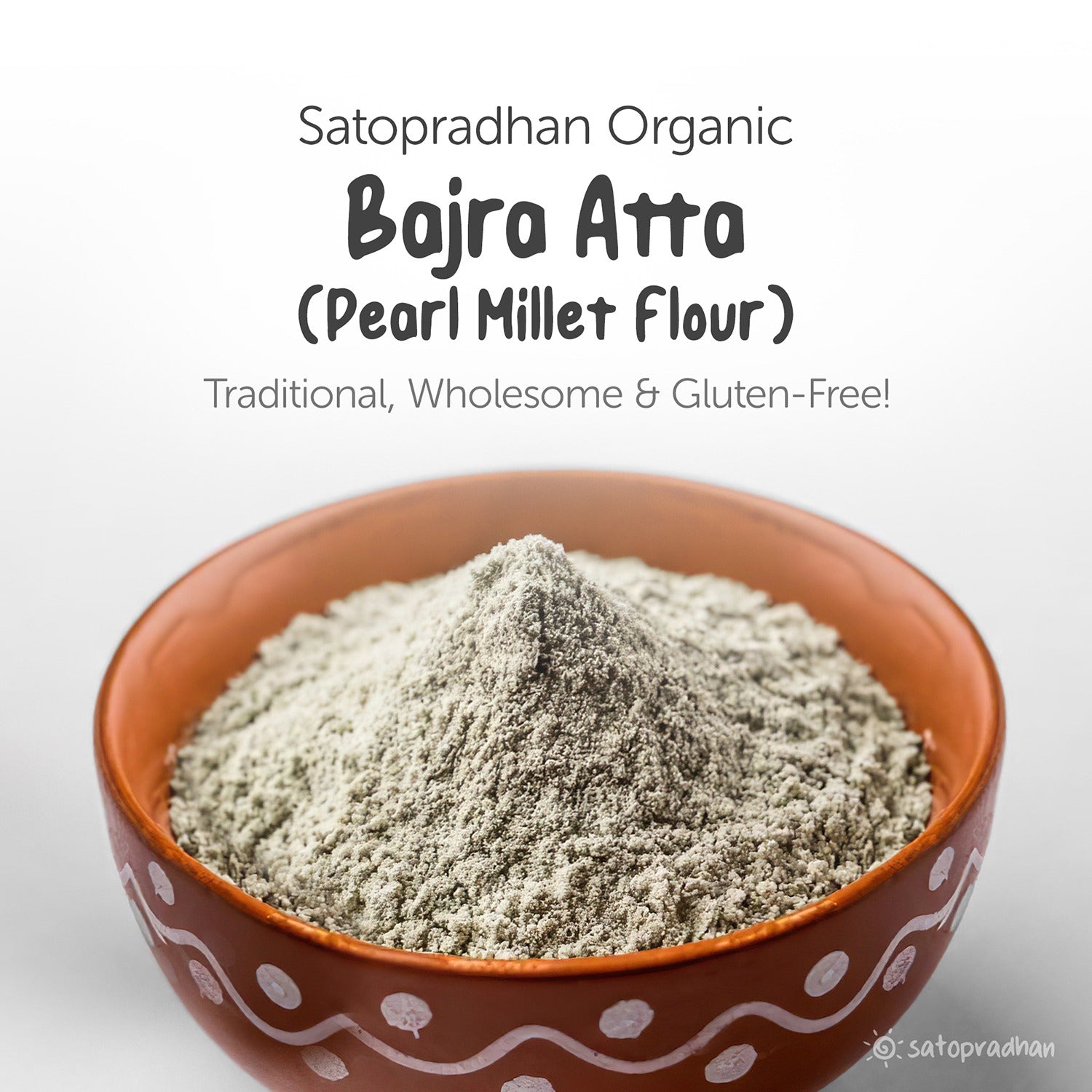 Bajra Flour 800g - Organic, Gluten-Free, Pearl Millet Flour