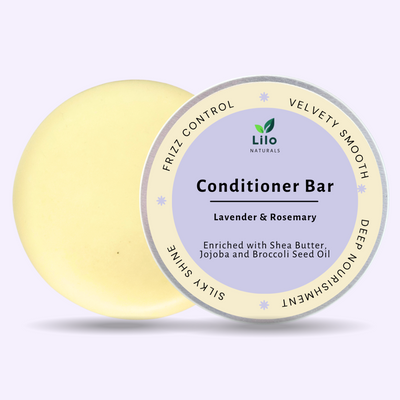 Solid Conditioner Bar for Dry & Frizzy Hair | With Broccoli Seed Oil