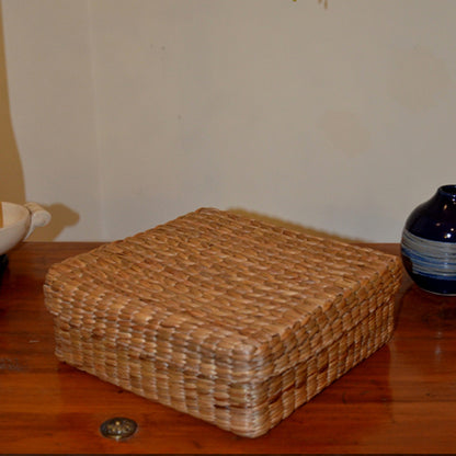 Water Hyacinth Square Gift & Utility Box