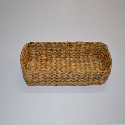 Water Hyacinth Rectangular Bread & Utility Basket