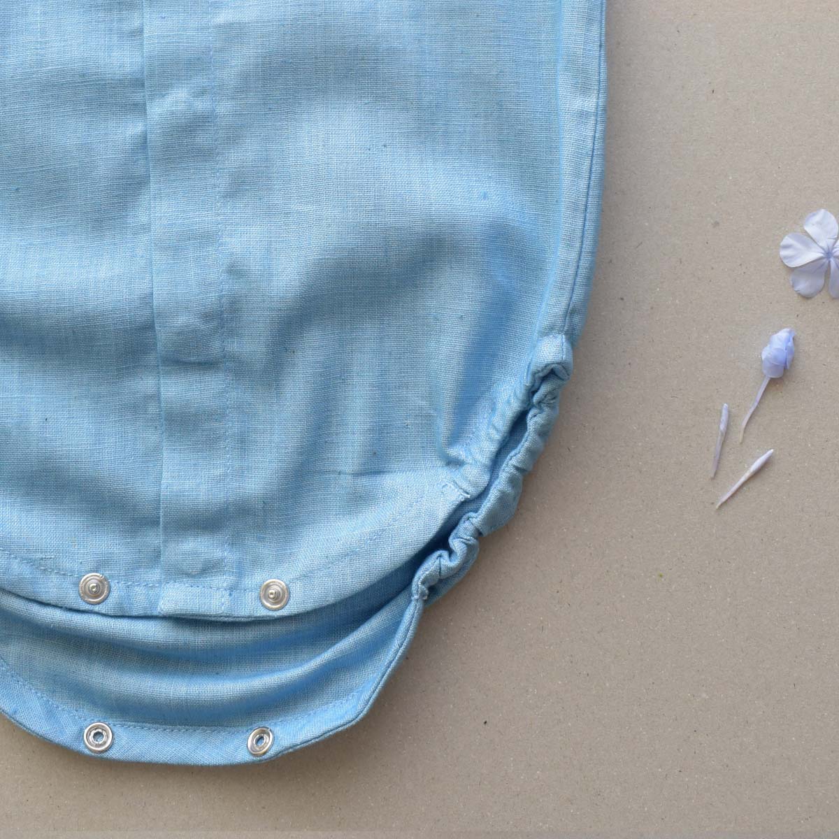 Aasmani Baby Onesie – Kids Onesies on Brown Living™. SKU: C1O00LB13NB. Img 4.