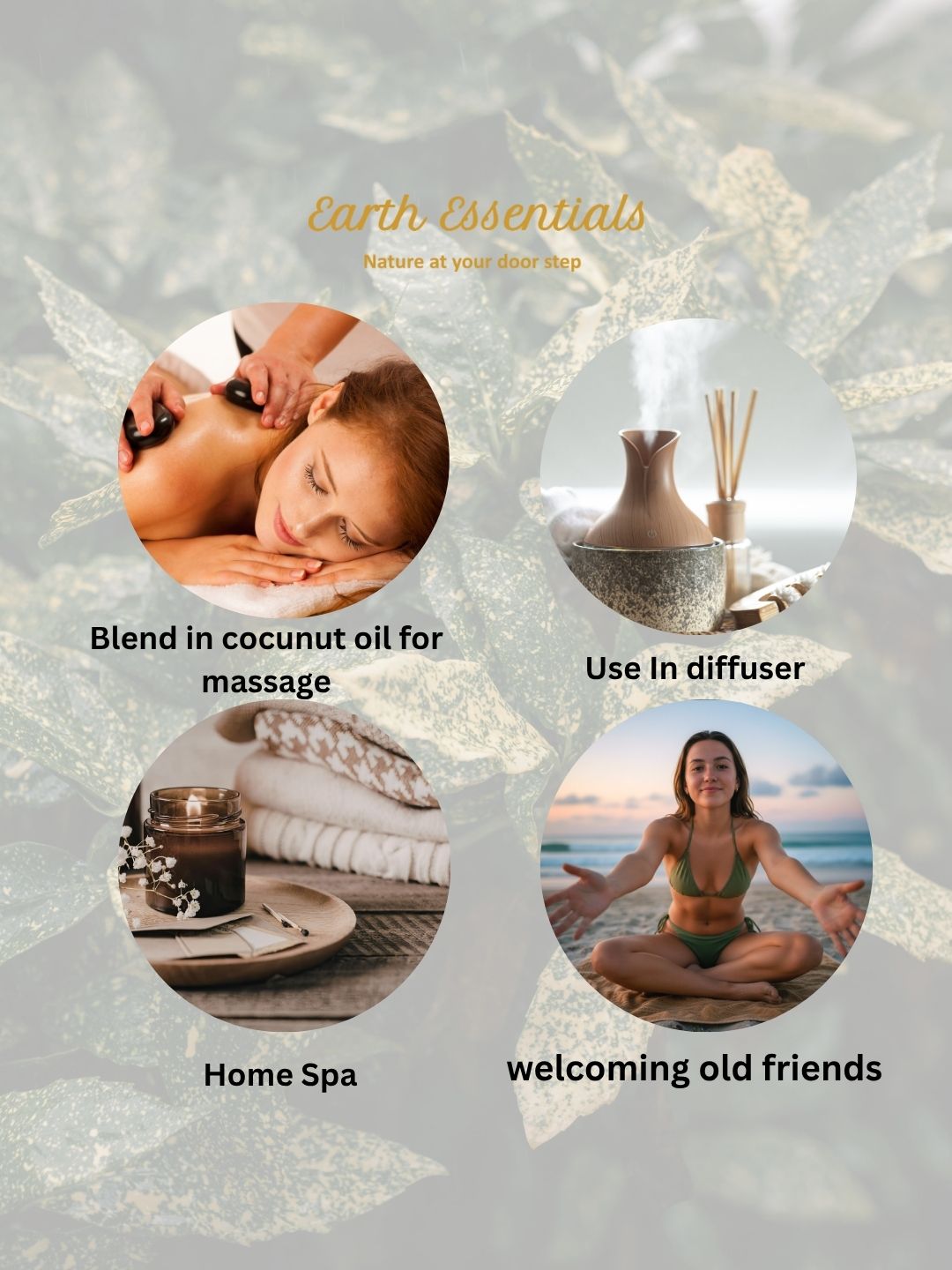 Abhinandan Oil Blend for Diffusers – Aromatherapy Welcome Scent – Essential Oils on Brown Living™. SKU: EssentialOil-AbhBlend. Img 8.