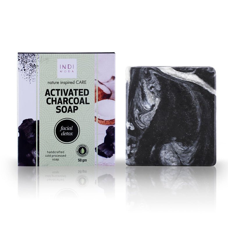 Activated Charcoal Facial Soap | Detoxifying & Natural Skincare | Verified Sustainable by Brown Living™