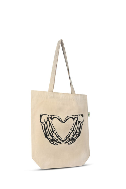 Premium Cotton Canvas Tote Bag - Bone White | Verified Sustainable by Brown Living™