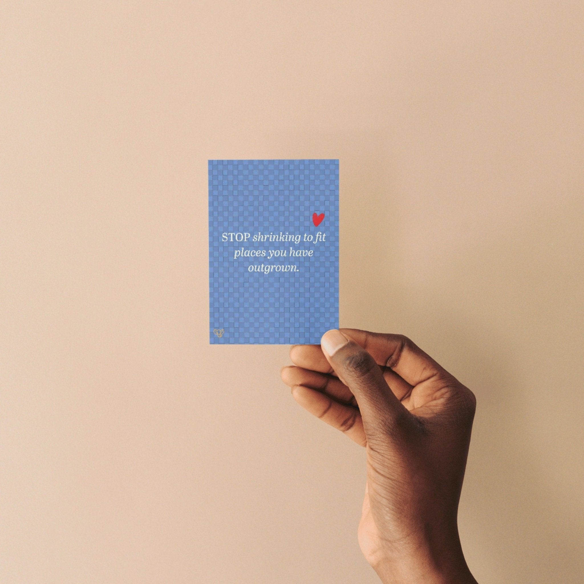 Affirmation Deck - Mindfulness & Wellness Cards – Stationery on Brown Living™. SKU: MSY-AC-Setof30. Img 4.