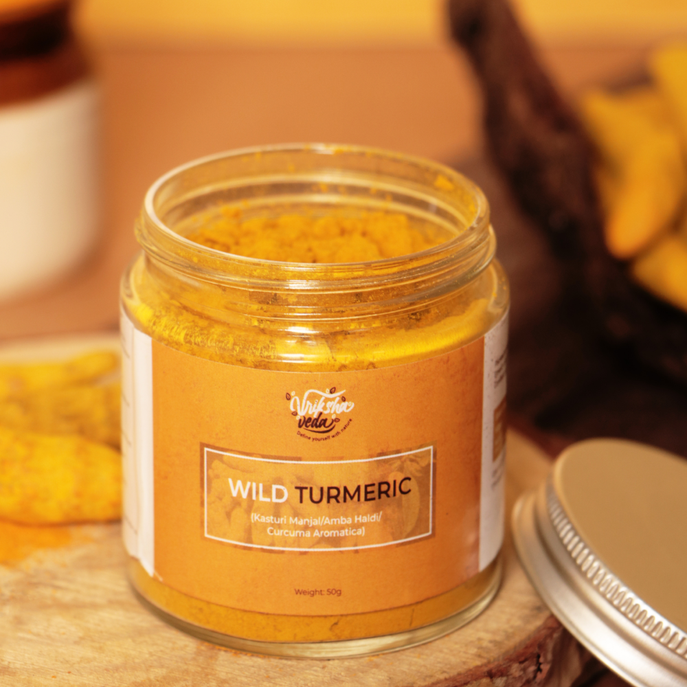 Kasturi Manjal/Amba Haldi/Wild Turmeric Face Pack- 50 g